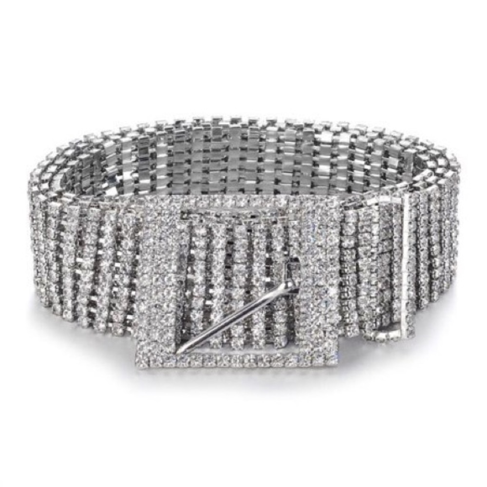 Rhinestone belts, Diamond look ✨